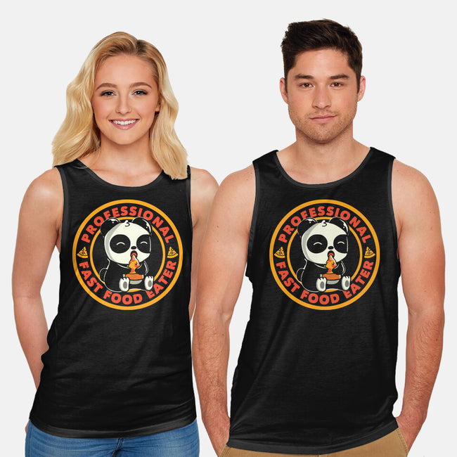 Professional Fast Food Eater-Unisex-Basic-Tank-tobefonseca