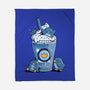 Penguin Iced Coffee-None-Fleece-Blanket-tobefonseca