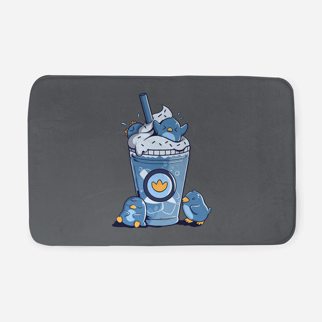 Penguin Iced Coffee-None-Memory Foam-Bath Mat-tobefonseca