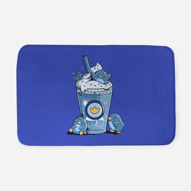 Penguin Iced Coffee-None-Memory Foam-Bath Mat-tobefonseca