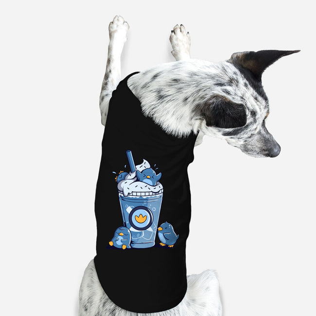 Penguin Iced Coffee-Dog-Basic-Pet Tank-tobefonseca