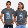 Penguin Iced Coffee-Unisex-Basic-Tee-tobefonseca