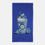 Penguin Iced Coffee-None-Beach-Towel-tobefonseca