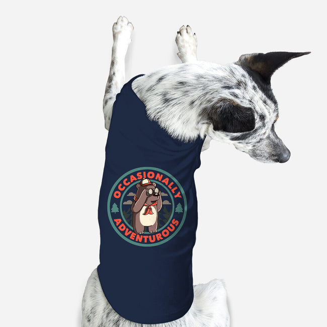 Occasionally Adventurous-Dog-Basic-Pet Tank-tobefonseca