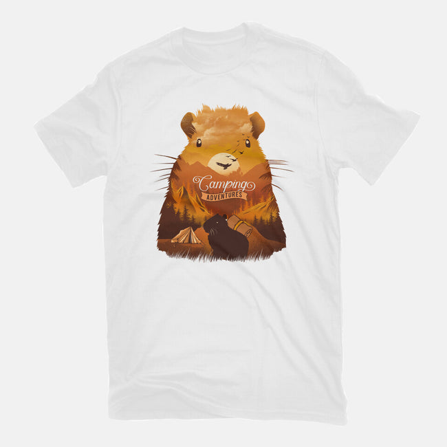 Campybara-Unisex-Basic-Tee-dandingeroz