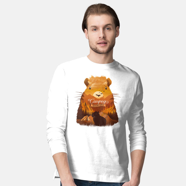 Campybara-Mens-Long Sleeved-Tee-dandingeroz