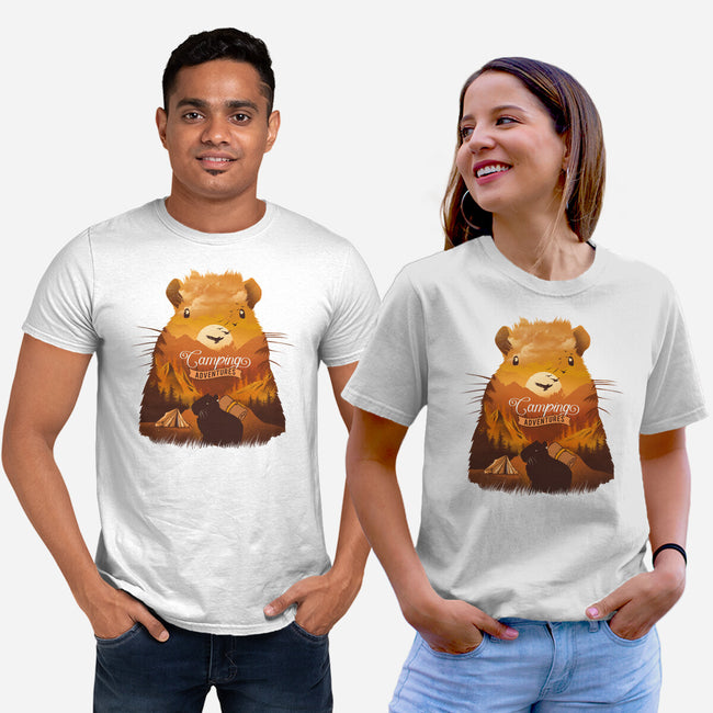 Campybara-Unisex-Basic-Tee-dandingeroz