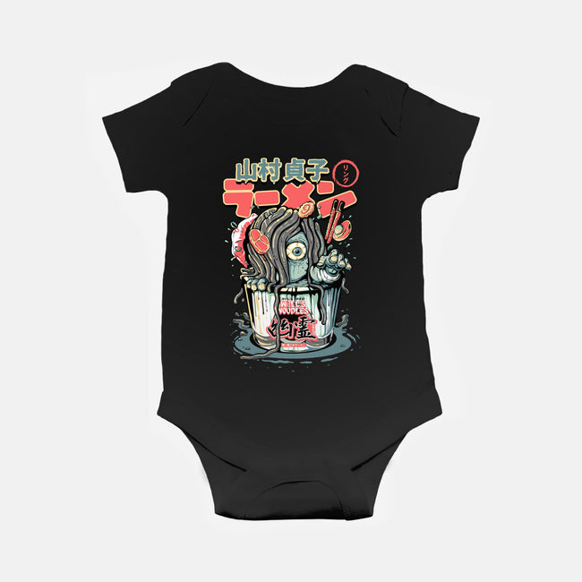 Sadako Yurei Noodles-Baby-Basic-Onesie-demonigote