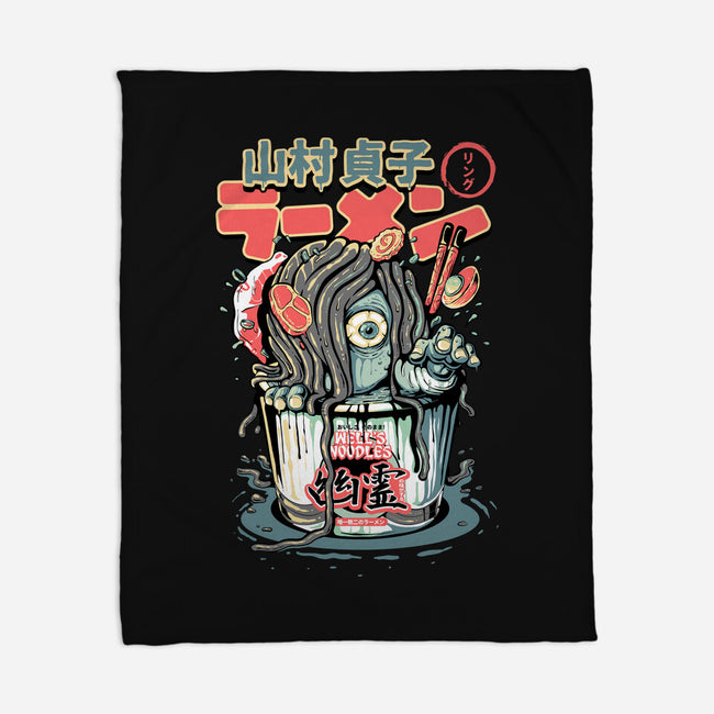 Sadako Yurei Noodles-None-Fleece-Blanket-demonigote