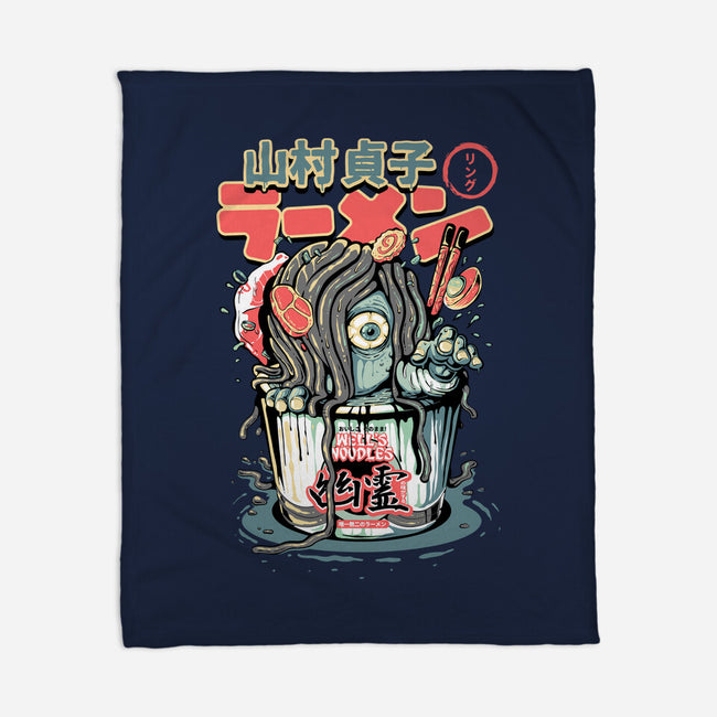 Sadako Yurei Noodles-None-Fleece-Blanket-demonigote