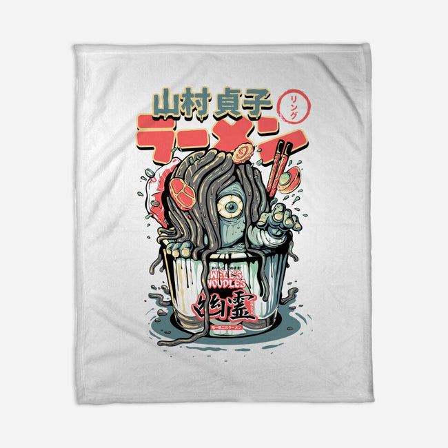 Sadako Yurei Noodles-None-Fleece-Blanket-demonigote