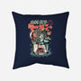 Sadako Yurei Noodles-None-Removable Cover-Throw Pillow-demonigote