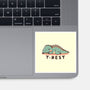 Time For T-Rest-None-Glossy-Sticker-fanfreak1