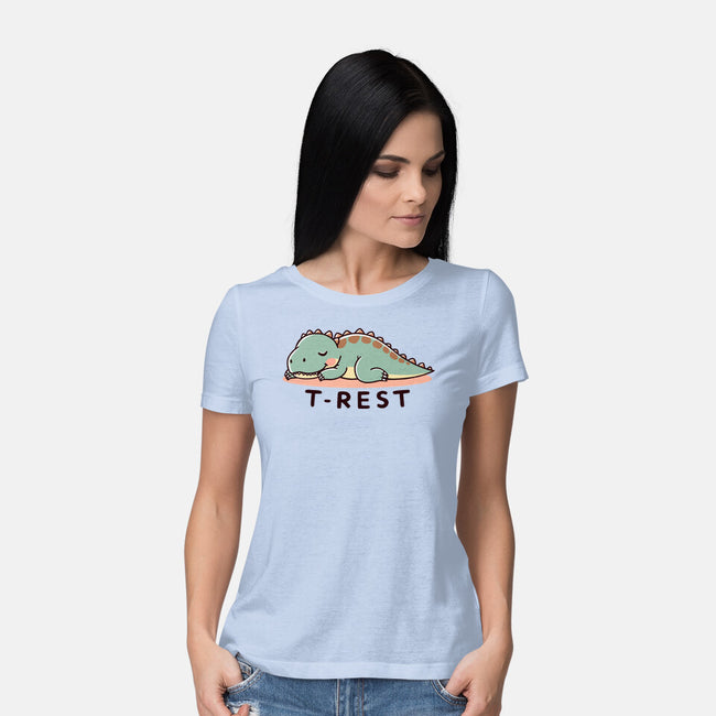 Time For T-Rest-Womens-Basic-Tee-fanfreak1