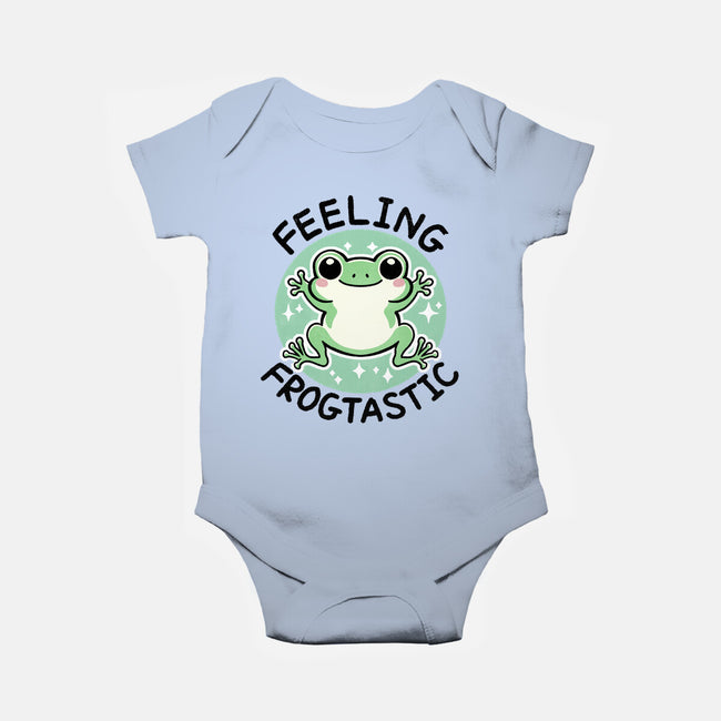 Feeling Frogtastic-Baby-Basic-Onesie-fanfreak1