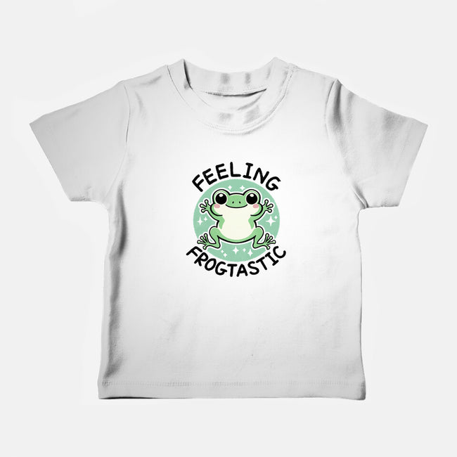 Feeling Frogtastic-Baby-Basic-Tee-fanfreak1