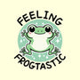 Feeling Frogtastic-None-Removable Cover-Throw Pillow-fanfreak1