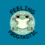 Feeling Frogtastic-Womens-Basic-Tee-fanfreak1