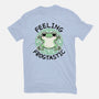 Feeling Frogtastic-Womens-Basic-Tee-fanfreak1