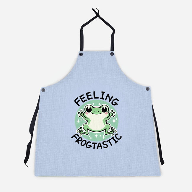 Feeling Frogtastic-Unisex-Kitchen-Apron-fanfreak1