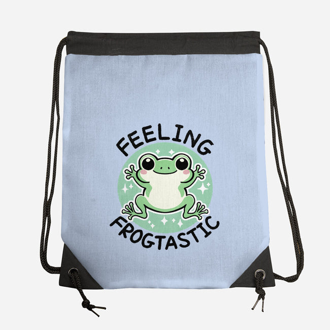 Feeling Frogtastic-None-Drawstring-Bag-fanfreak1