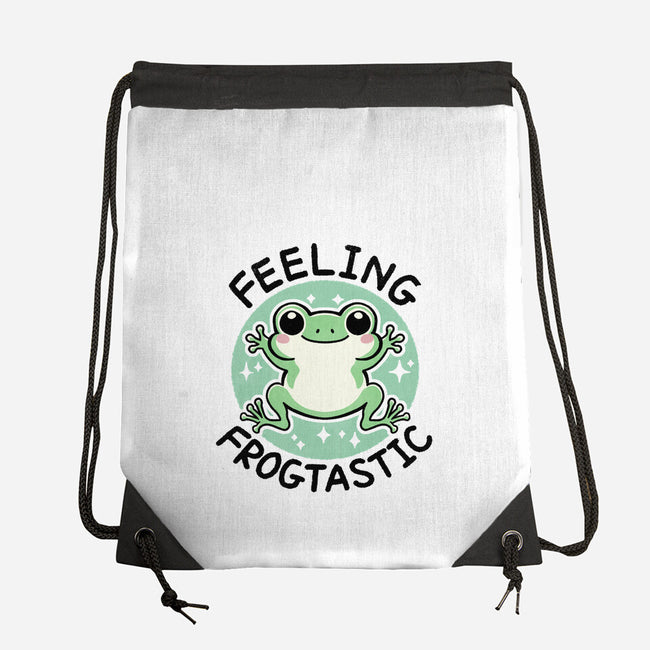 Feeling Frogtastic-None-Drawstring-Bag-fanfreak1