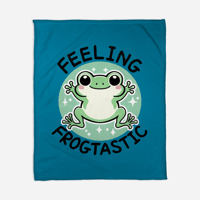 Feeling Frogtastic-None-Fleece-Blanket-fanfreak1