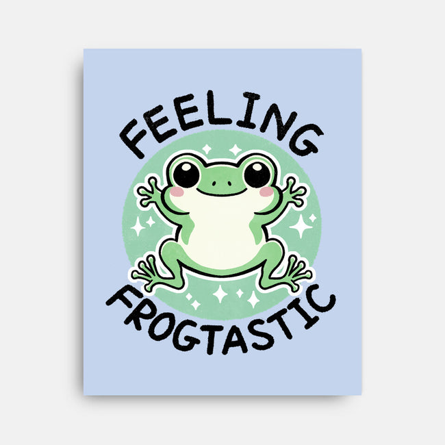 Feeling Frogtastic-None-Stretched-Canvas-fanfreak1