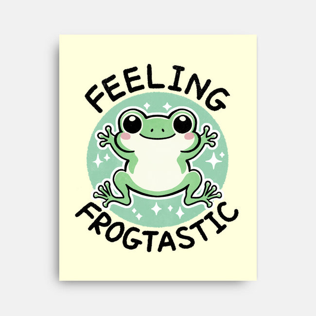 Feeling Frogtastic-None-Stretched-Canvas-fanfreak1