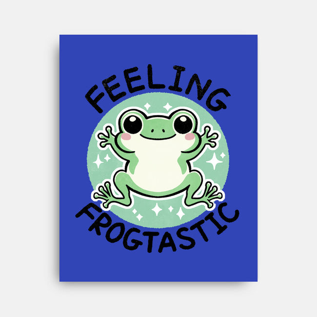 Feeling Frogtastic-None-Stretched-Canvas-fanfreak1