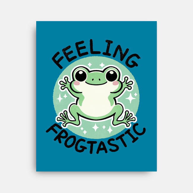 Feeling Frogtastic-None-Stretched-Canvas-fanfreak1