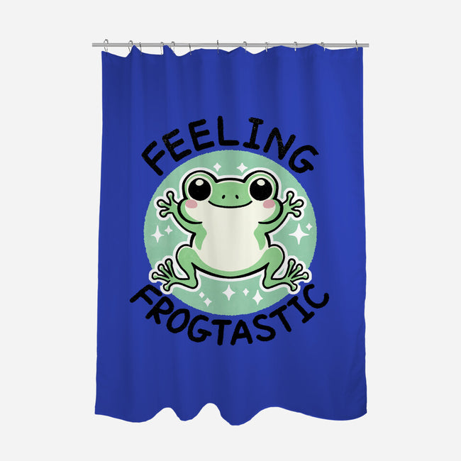 Feeling Frogtastic-None-Polyester-Shower Curtain-fanfreak1