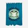 Feeling Frogtastic-None-Polyester-Shower Curtain-fanfreak1