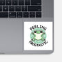 Feeling Frogtastic-None-Glossy-Sticker-fanfreak1