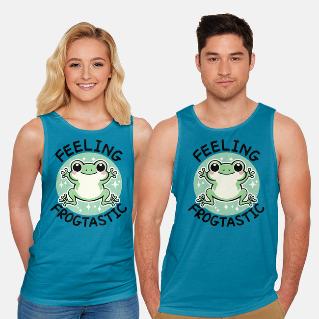 Feeling Frogtastic-Unisex-Basic-Tank-fanfreak1