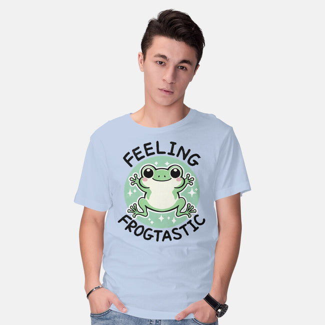 Feeling Frogtastic-Mens-Basic-Tee-fanfreak1