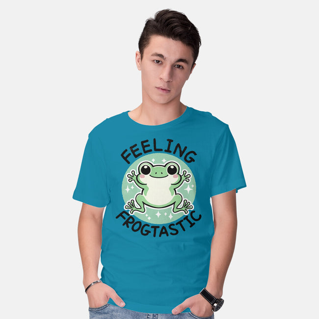 Feeling Frogtastic-Mens-Basic-Tee-fanfreak1