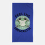 Feeling Frogtastic-None-Beach-Towel-fanfreak1