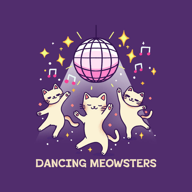 Dancing Meowsters-None-Glossy-Sticker-fanfreak1