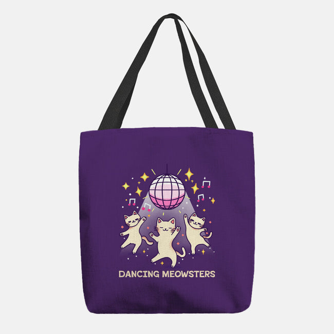 Dancing Meowsters-None-Basic Tote-Bag-fanfreak1