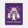 Dancing Meowsters-None-Stretched-Canvas-fanfreak1