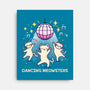 Dancing Meowsters-None-Stretched-Canvas-fanfreak1