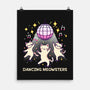 Dancing Meowsters-None-Matte-Poster-fanfreak1