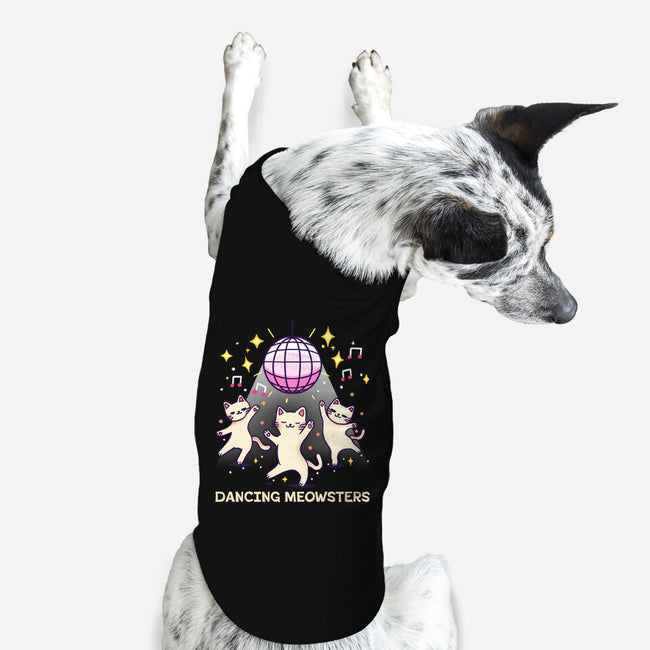 Dancing Meowsters-Dog-Basic-Pet Tank-fanfreak1