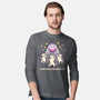 Dancing Meowsters-Mens-Long Sleeved-Tee-fanfreak1