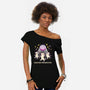 Dancing Meowsters-Womens-Off Shoulder-Tee-fanfreak1