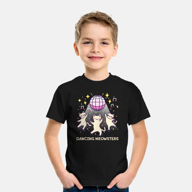 Dancing Meowsters-Youth-Basic-Tee-fanfreak1