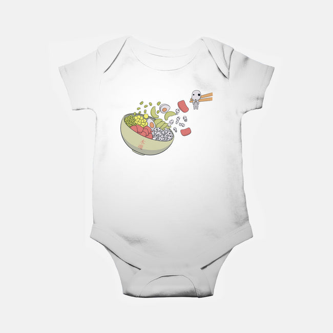 Kodama Poke-Baby-Basic-Onesie-Claudia