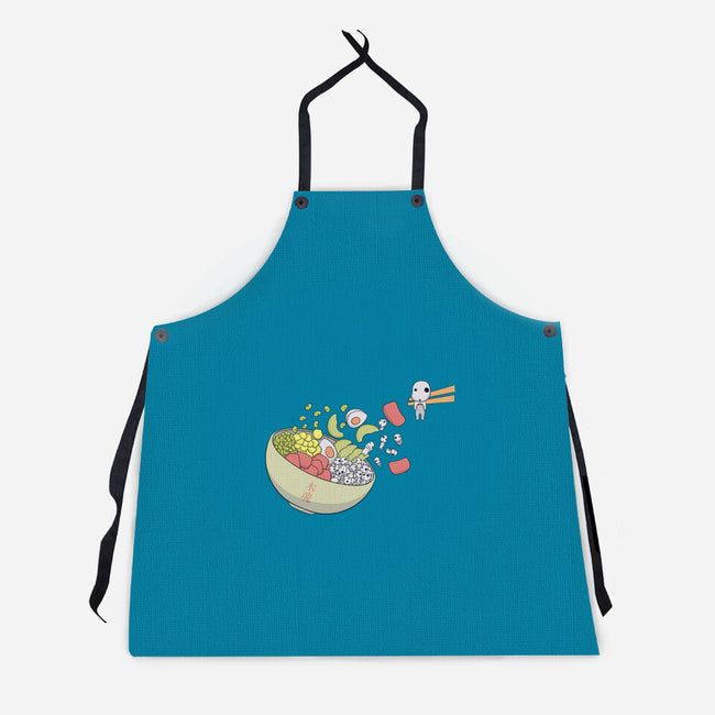 Kodama Poke-Unisex-Kitchen-Apron-Claudia