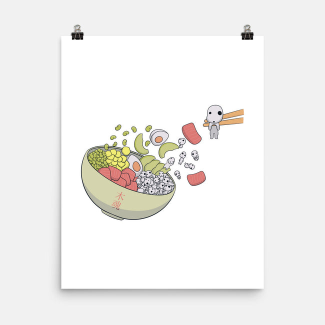 Kodama Poke-None-Matte-Poster-Claudia